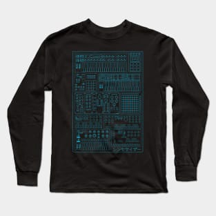 Music Producer and Synthesizer lover Long Sleeve T-Shirt